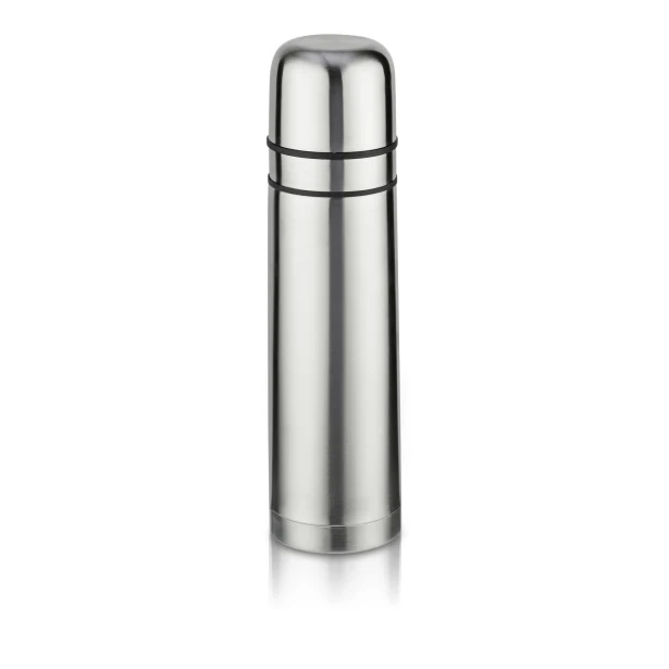 PAVO termos z logo 750 ml stal nierdzewna z kubkami