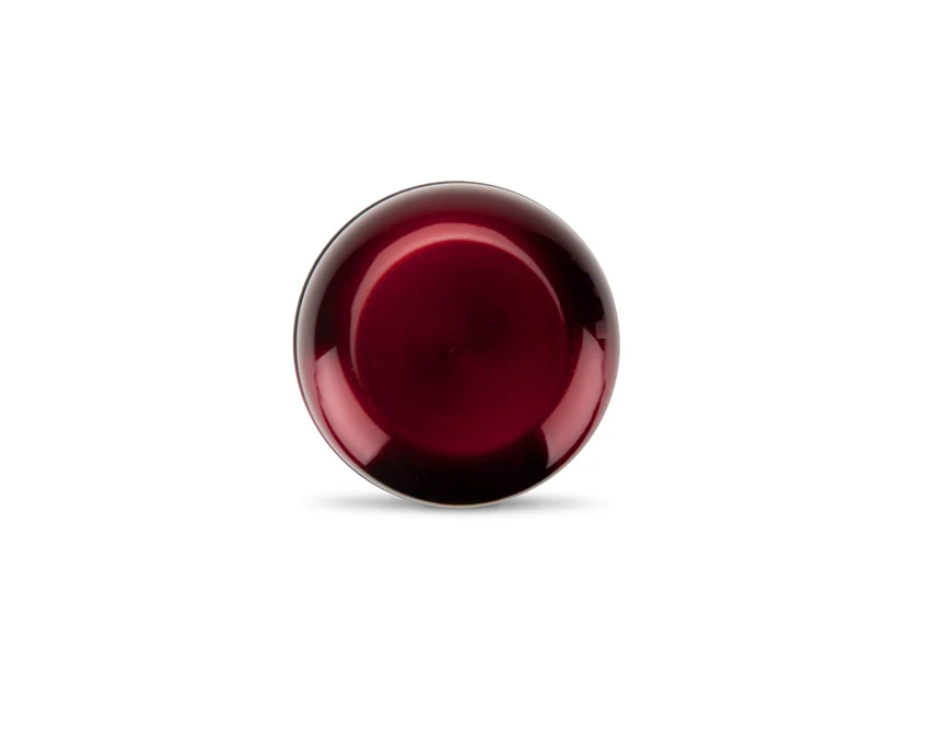 Termos VARMO 500 ml z logo – czerwony, próżniowy