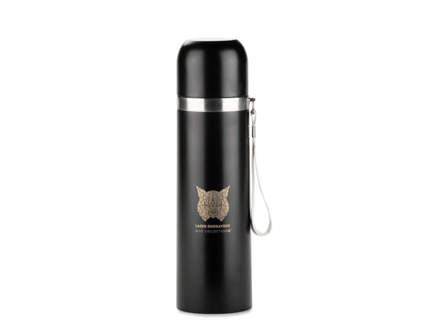MATTI termos 500 ml czarny z własnym logo