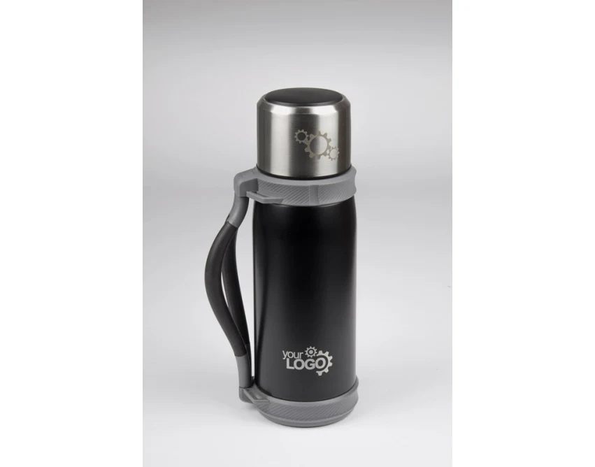 Termos TIMO z logo firmy 1200 ml stal nierdzewna