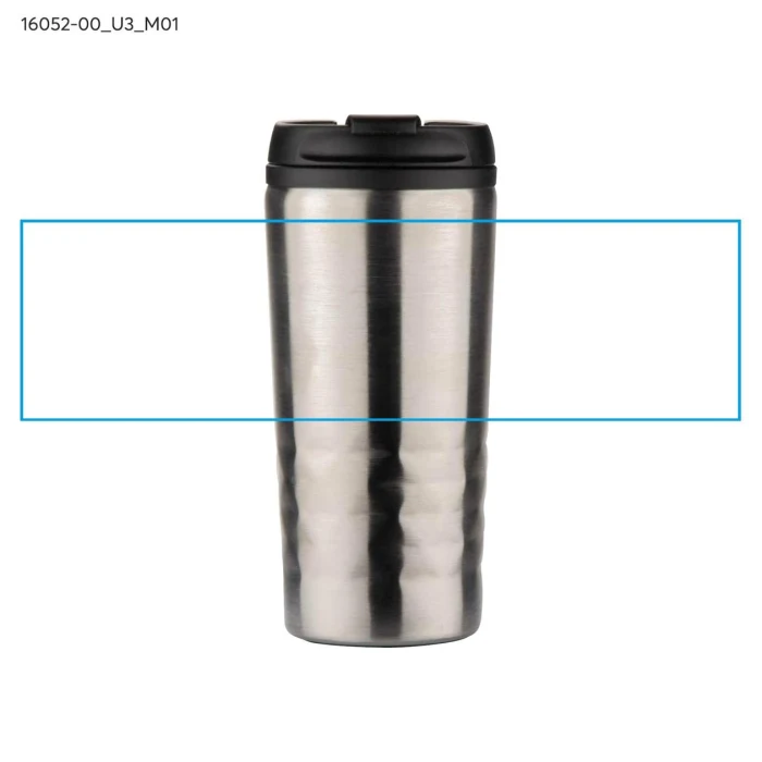 Schemat znakowania dla Nadruk UV - U3 na gadżecie: GALI kubek termiczny z ustnikiem 250 ml, metal