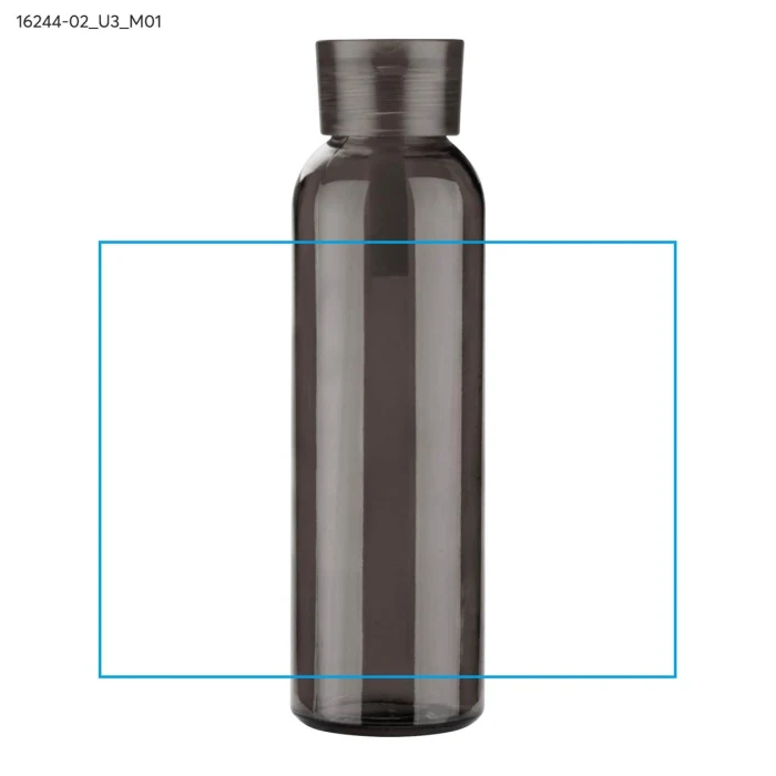 Schemat znakowania dla Nadruk UV - U3 na gadżecie: Butelka szklana VERRE 500 ml z nadrukiem UV