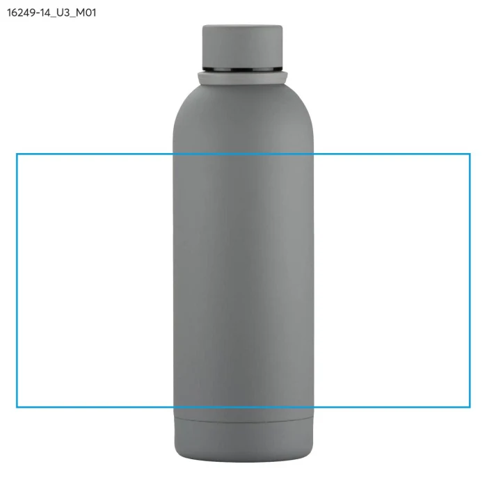Schemat znakowania dla Nadruk UV - U3 na gadżecie: Butelka termiczna na kawę NUVIO 500 ml soft touch