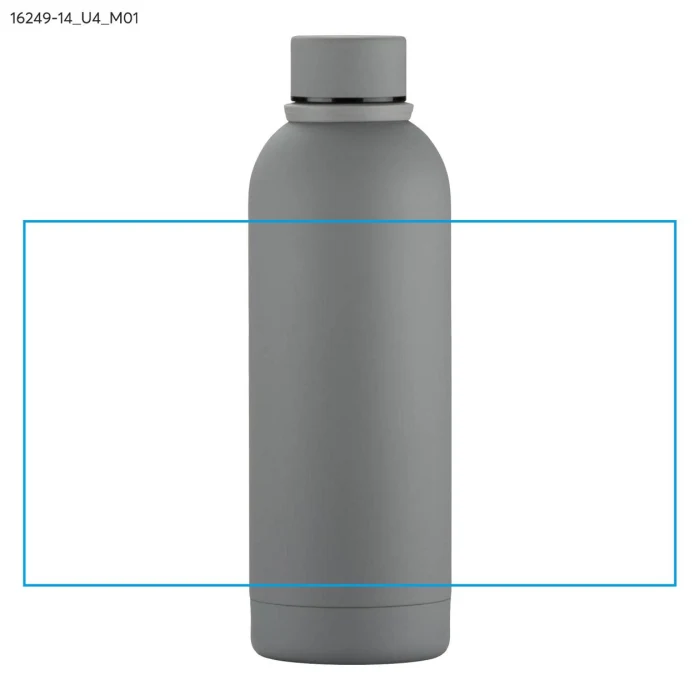 Schemat znakowania dla Nadruk UV - U4 na gadżecie: Butelka termiczna na kawę NUVIO 500 ml soft touch