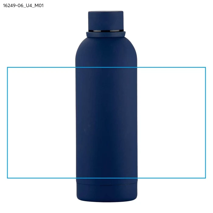 Schemat znakowania dla Nadruk UV - U4 na gadżecie: Metalowa butelka termiczna NUVIO 500 ml soft touch