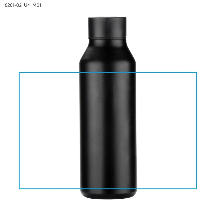 Schemat znakowania dla Nadruk UV - U4 na gadżecie: TIMI butelka termiczna 450 ml z logo, stal nierdzewna