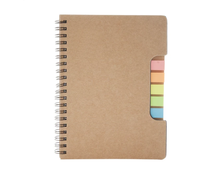 Notes ekologiczny spiralny 135×177 naturalna okładka