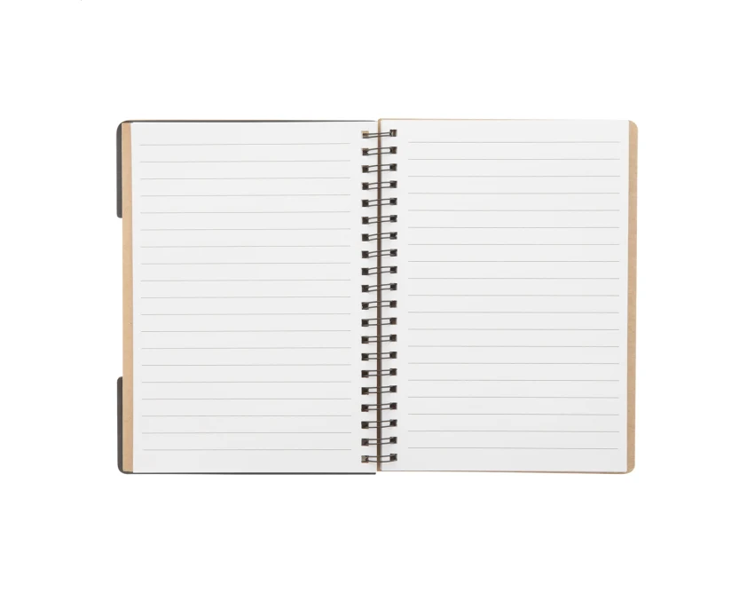 Notes ekologiczny spiralny 135×177 naturalna okładka
