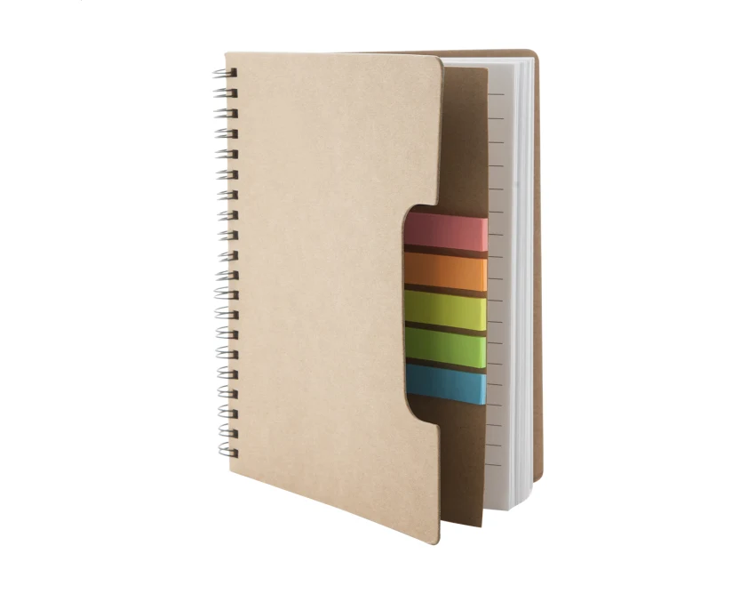 Notes ekologiczny spiralny 135×177 naturalna okładka