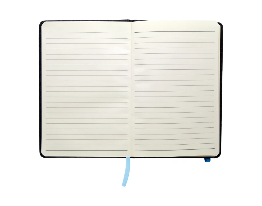 Notes reklamowy A5 PU z gumką i uchwytem