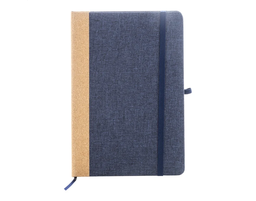 Notes ekologiczny RPET A5 z gumką i nadrukiem