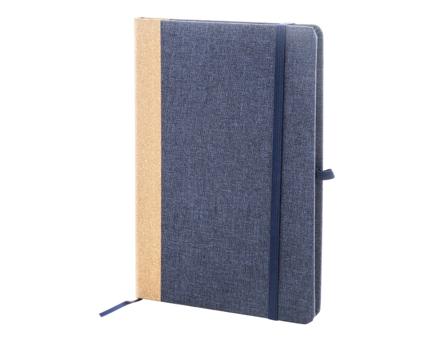Notes ekologiczny RPET A5 z gumką i nadrukiem