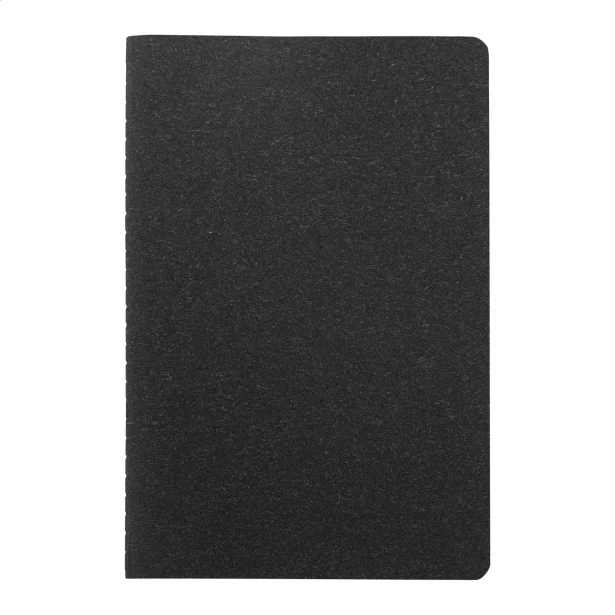 Notes ekologiczny Crofty A5 czarny z makulatury