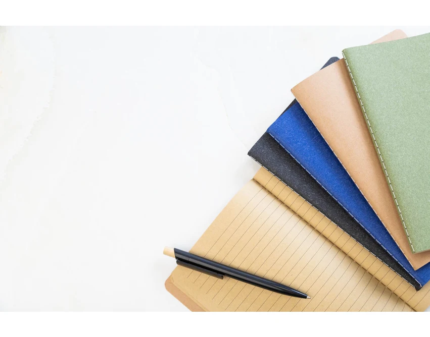 Notes ekologiczny Crofty A5 czarny z makulatury