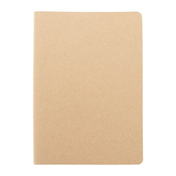 Notes ekologiczny z nadrukiem A5 naturalny beż