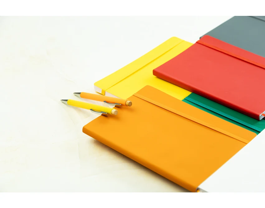 Repuk Soft notes ekologiczny A5 szary z nadrukiem