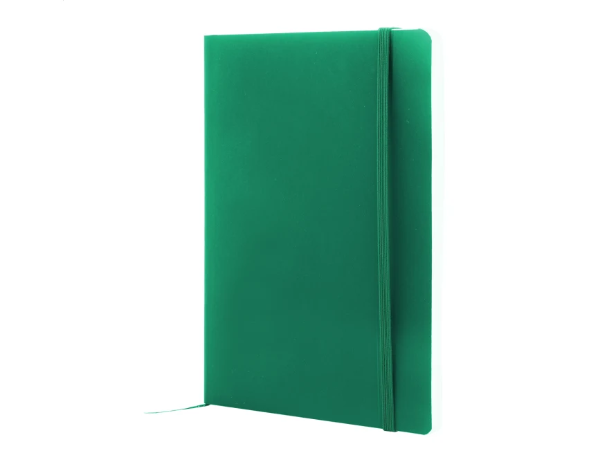 Notes ekologiczny A5 z gumką PU z recyklingu
