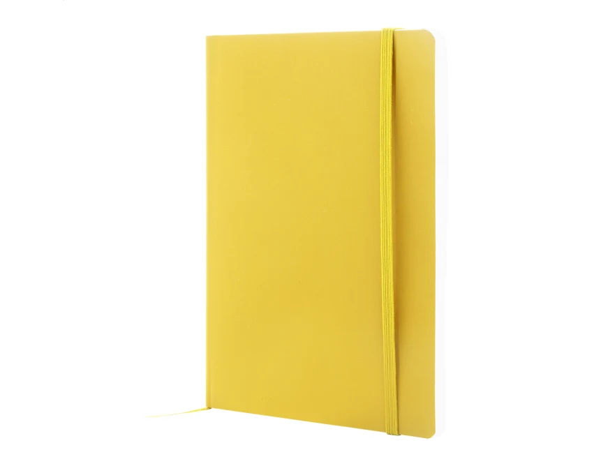 RPU Soft A5 notes ekologiczny żółty z gumką