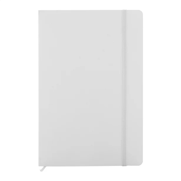 Notes RPU ekologiczny A5 biały z nadrukiem