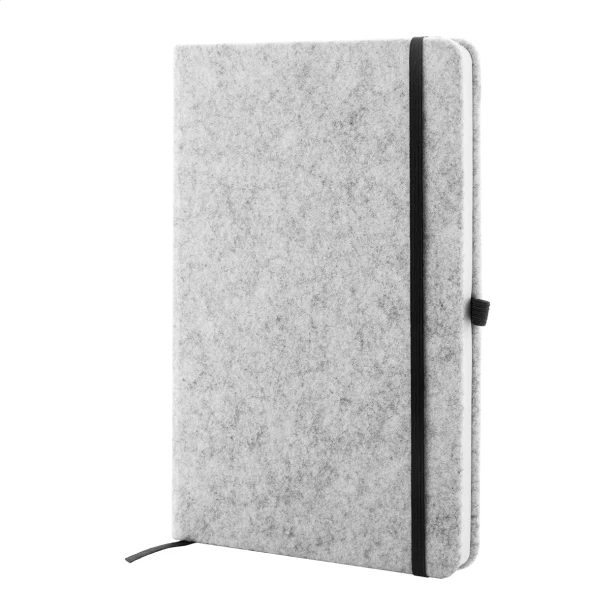 Refelt Note eko notes z logo A5 z filcu RPET