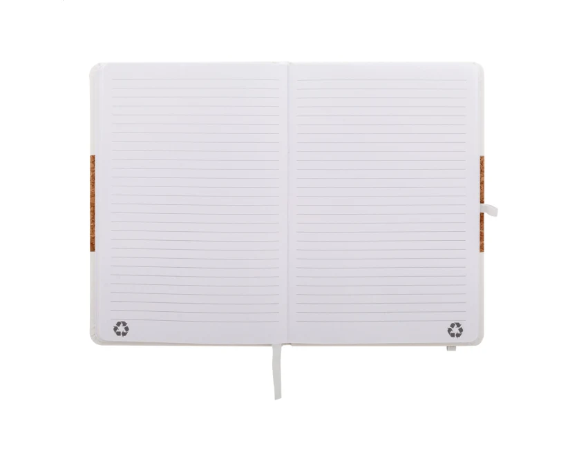 Notes korkowy A5 z logo i uchwytem na długopis