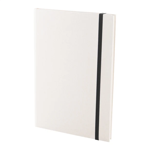 Notes ekologiczny A5 z kartonu po mleku z gumką