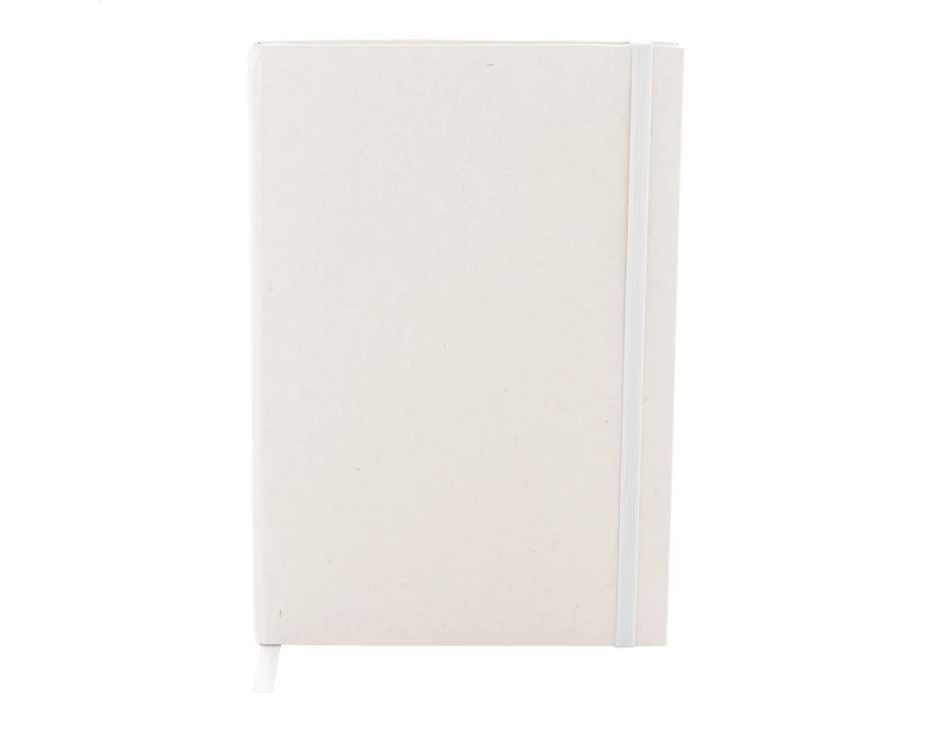 Notes ekologiczny A5 z kartonu po mleku z gumką