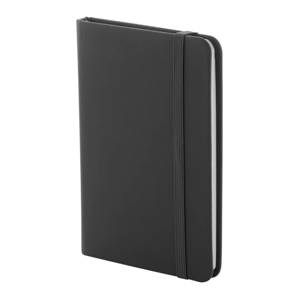 Notes ekologiczny A6 z gumką PU z recyklingu