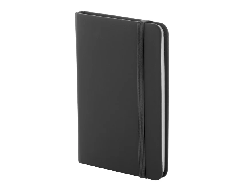 Notes ekologiczny A6 z gumką PU z recyklingu