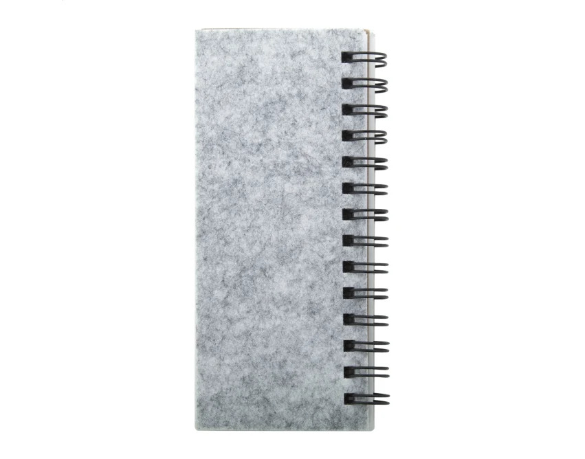 Notes reklamowy z nadrukiem RPET spiralny 61×130 mm