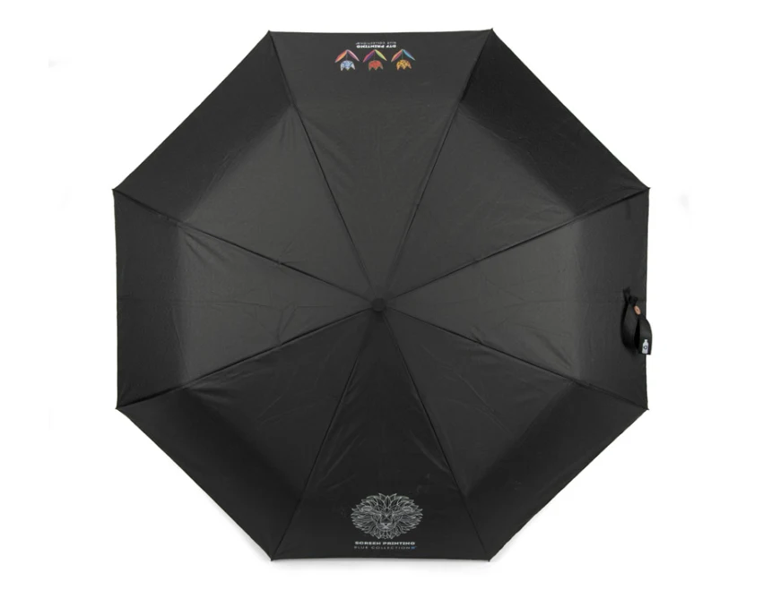 RALO parasol reklamowy z logo z drewnianą rączką
