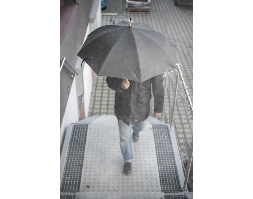 POTIK parasol męski automatyczny rPET z bambusem