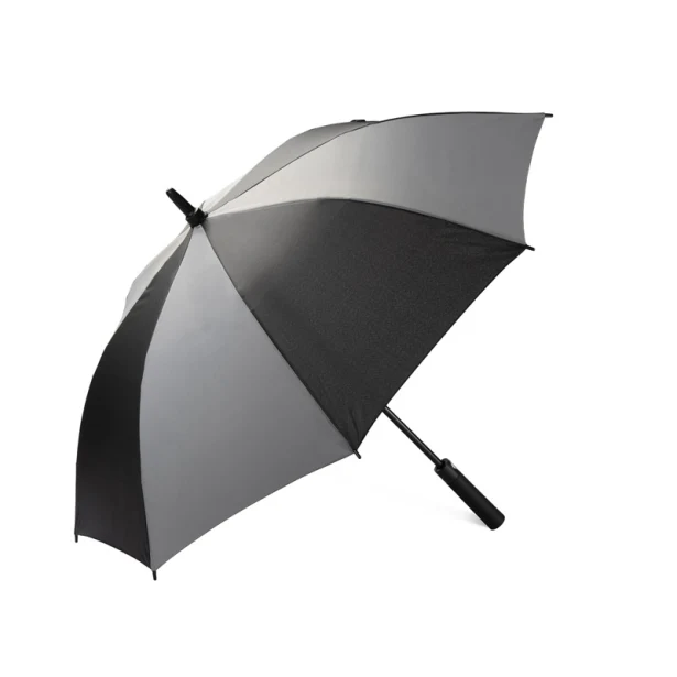 ISTA parasol automatyczny szary z odblaskiem 190T