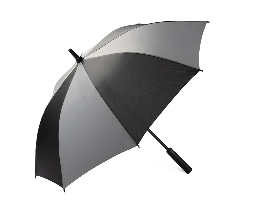 ISTA parasol automatyczny szary z odblaskiem 190T
