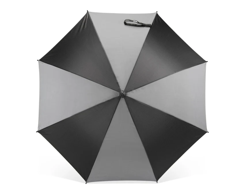 ISTA parasol automatyczny szary z odblaskiem 190T