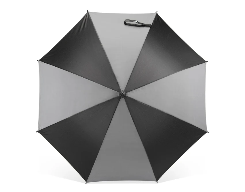 ISTA parasol automatyczny szary z odblaskiem 190T