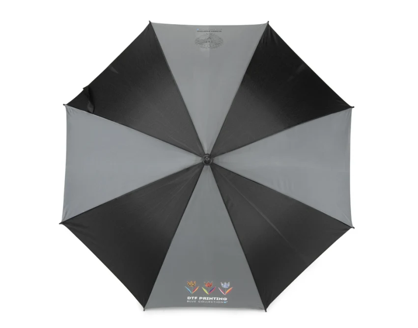 ISTA parasol automatyczny szary z odblaskiem 190T