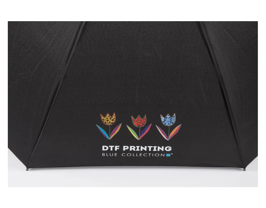 FANTO parasol reklamowy z logo 105 cm czarny