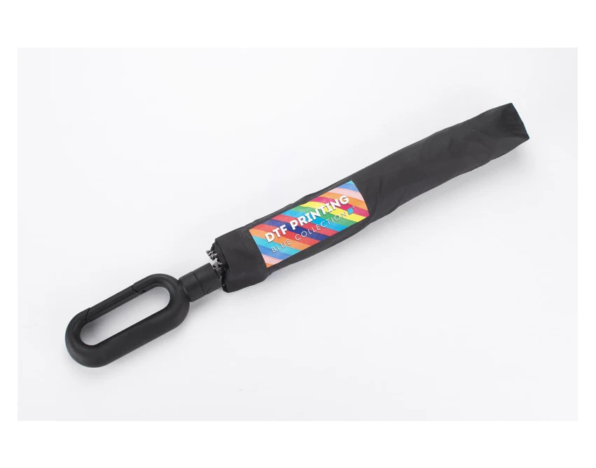 FANTO parasol reklamowy z logo 105 cm czarny