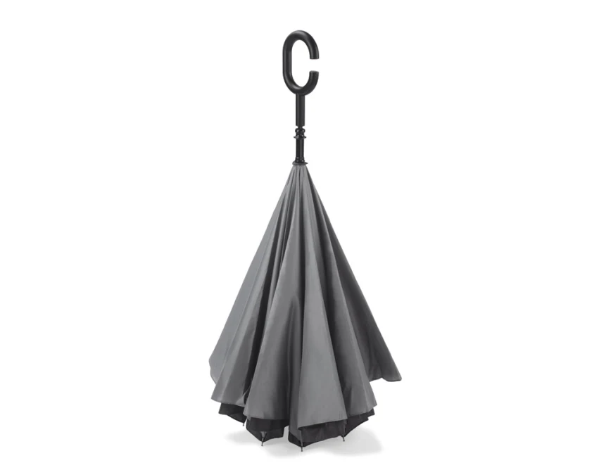 REVERS parasol z logo firmy pongee 190T z rączką C