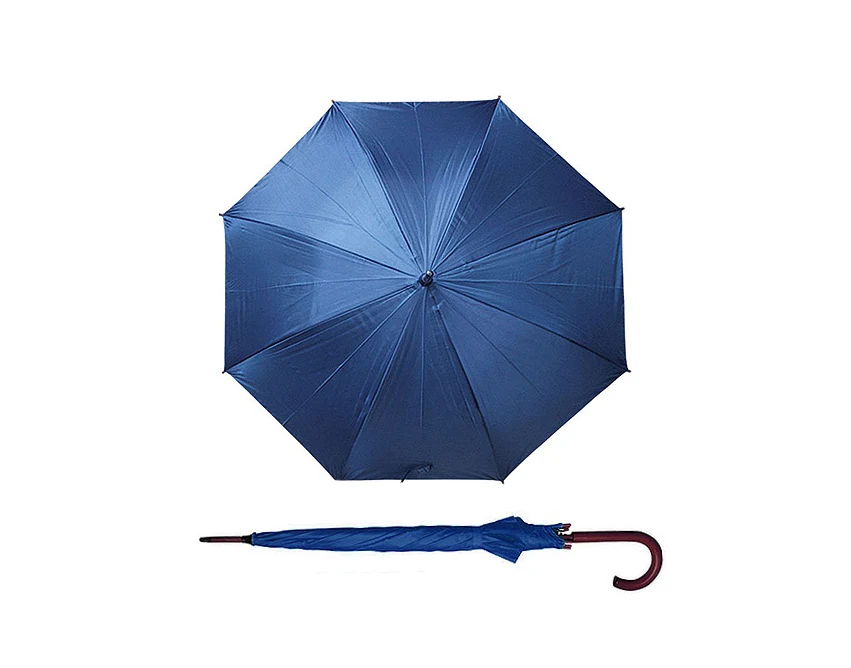 STICK parasol automatyczny składany granatowy, drewno