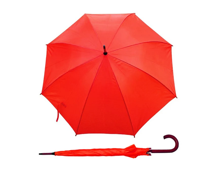 Parasol STICK reklamowy z logo, drewniana rączka