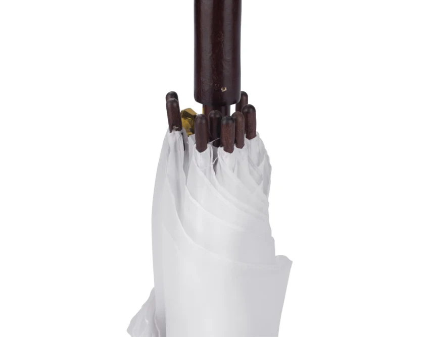 STICK parasol reklamowy 104 cm z drewnianą rączką