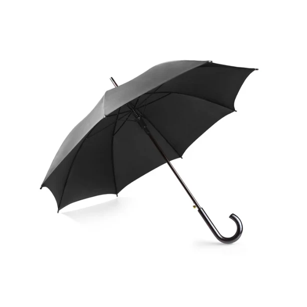 STICK parasol firmowy z logo 190T z drewnianą rączką