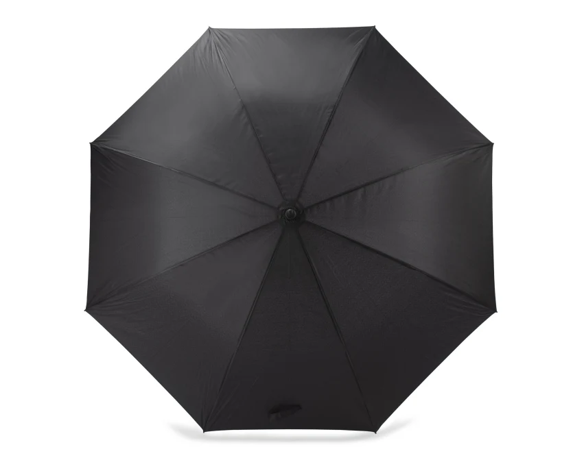 Parasol z logo firmy GENTLEMAN 122 cm czarny