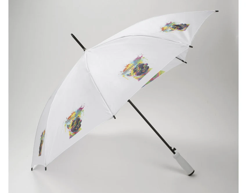 Parasol SUNNY reklamowy z logo 103 cm biały
