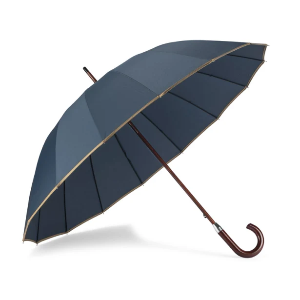Parasol EVITA 16 paneli z drewnianą rączką