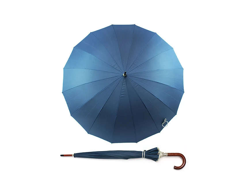 Parasol EVITA 16 paneli z drewnianą rączką