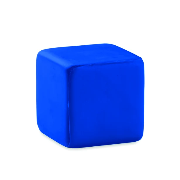 Squarax antystres kostka PU 4,5 cm z nadrukiem logo