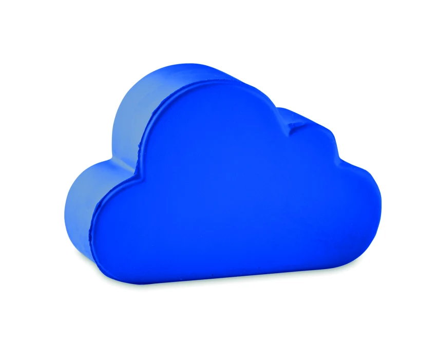 Cloudy antystres z nadrukiem niebieska chmurka